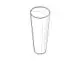 DORNBRACHT-Zugknopf-fuer-Ablaufgarnitur-ERSATZTEILE-092001040-D-15-x-37-mm-Chrom-092001040-00 gallery number 1